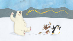 Penguin and the Cupcake_4