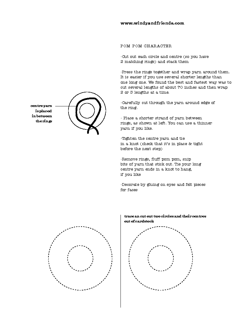 Pom-pom activity for Foggy